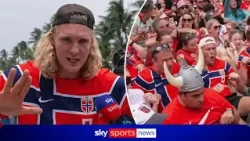Norway fans confident of knocking England out of the World Cup!