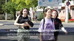 President publishes videos about the people of Pridnestrovie