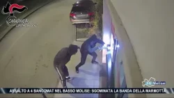 4 ATM heists in Lower Molise: "Marmotta" gang dismantled