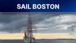 Nearly 60 tall ships arrive at Boston Harbor to celebrate Sail 250